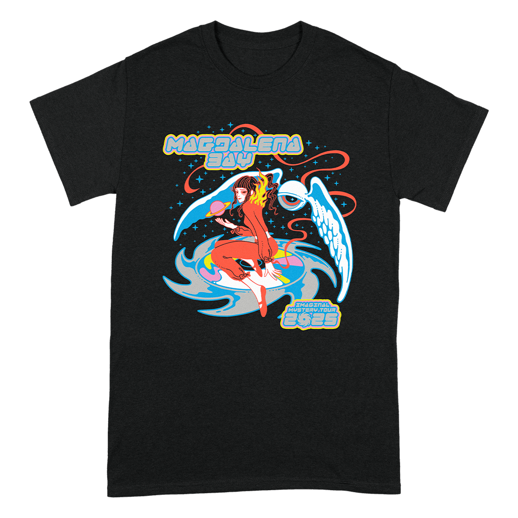Angel Imaginal Mystery Tour 2025 T-Shirt w/ Tour Dates